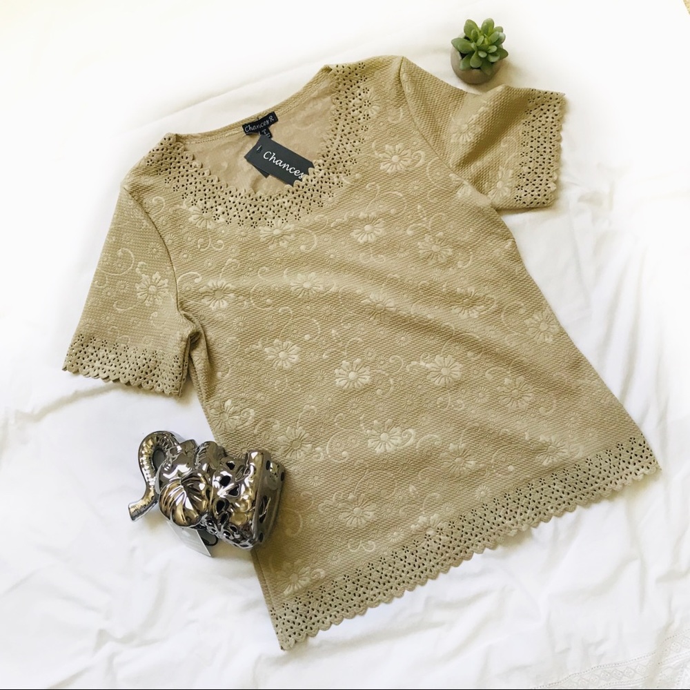 Dress Up Tan Top